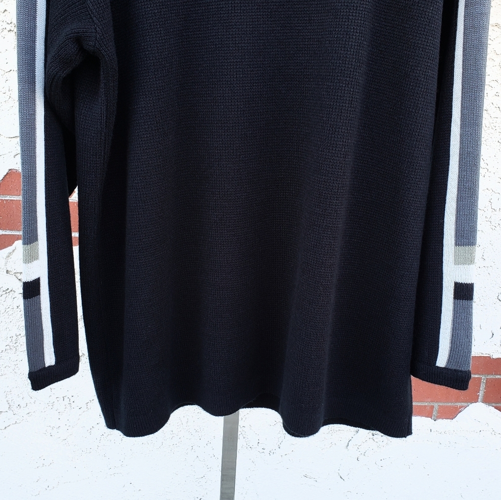XL tall men BILLABONG 1/4 zip black sweater - Picture 15 of 15